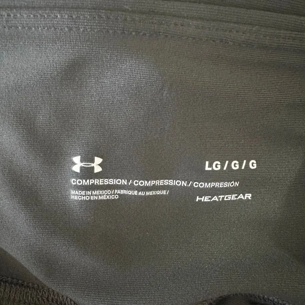 Under Armour gray Large Heatgear Compression Leggings (z1)